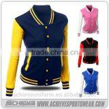 custom made baseball jacket jersey blank varsity jacket wholesale