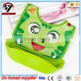 SHUOYANG Wholesale Custom Waterproof Baby Bibs Plastic Back Baby Bib Silicone Cotton Bib for Baby thumbnail-2