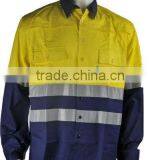 100% Cotton Mosquito Repellent Mining Shirt for Safety