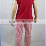 Girls Cotton Short Sleeve Clothes Set Girls Pajamas Short Set thumbnail-2