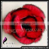 CX-A-38 2016 Cheap Wholesale Bulk Flower Brooch Pin, Latest Fashion Rex Rabbit Fur Pin Brooch thumbnail-3