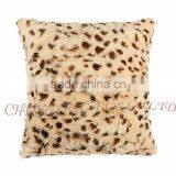 CX-D-100A Best Selling Popular Rabbit Fur Comfy Sofa Cushion Covers thumbnail-1