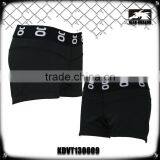 Balck Color Tight Vale Tudo Shorts thumbnail-1