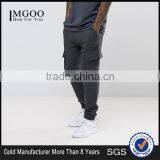 2017 Custom OEM Men Jogger With Woven Cargo Pockets And Taping Fitness Gym Sweatpants thumbnail-1
