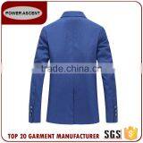 High Quality 1 Button Fashion Business Suit Jacket Blazer For Men thumbnail-2