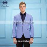 Men Casual Jacket 2016 New Arrival Slim Fit Trendy Spotted Blue Men Party Blazer thumbnail-3