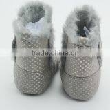 Warm Durable Soft Sole Handmade Baby Girl Boots thumbnail-5