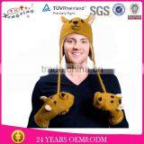 Warm Hot Sale Knitted Chihuahua Animal Winter Hat thumbnail-1