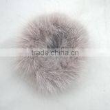 Myfur Women Grey Fashion Fur Hair Accessaries With Elastic Band thumbnail-4