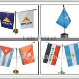 high quality polyester custom desk flags