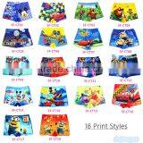 Kids Little Boys Cute Cartoon Bathing Swimming Beach Shorts Pants~Children's Swim Boxer Underwear Trunks~Accept Custom thumbnail-6