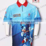 Colorful Custom Dart Wear / Dry Fit Sublimation Print Dart Shirts Men Jersey thumbnail-3