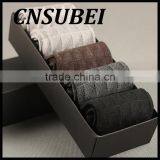 5pairs per Box Fashion Bamboo Fiber Socks Men's Socks Summer and Autumn Gift Box Men's Summer Meia Socks thumbnail-1