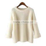 New Hot Woolen Sweater Designs For Ladies Knitted Pullover thumbnail-3