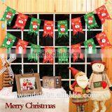 Merry Christmas Xmas Shop & Market Christmas Ceiling Decorations With Santa Clause & Snowman Design thumbnail-1