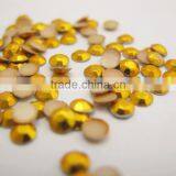 Gold Octagon China Quality Aluminum Gold 3mm Rhinestud Hot Fix Octagon thumbnail-1