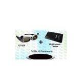 OEM 3D Cybercaf Solution With 3D IR Emitter and Glasses thumbnail-1