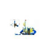 Schools Backyard Metal Plastic Recreation Playgrounds Slide Equipments thumbnail-1