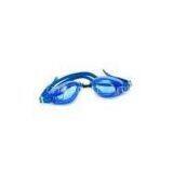 Safety Blue Color Anti Fog / Fog Free Water Sports Swimming Goggles Shatter Resistance thumbnail-1