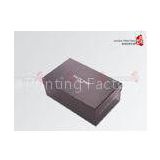 Color Printing Corrugated Cardboard Shoes Boxes With Silver Card Paper
