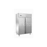 Double Door Commercial Grade Refrigerator , -18~-22 Stainless Steel Freezer thumbnail-1