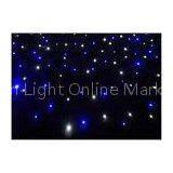 Bright Blue - White LED Curtain Light , Stage LED Wall Star Backdrop Cloth