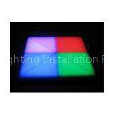 Night Club Rgb Color Changing Led Dancing Floor High Brightness 100 * 100 * 15 cm