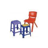 Plastic Chair and Stool