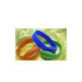 RFID 125Khz/13.56MHZ Electronic Silicone Wrist Tag thumbnail-1