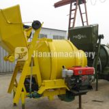 Jzr Series 350L Diesel Portable Concrete Mixer Machine With Hopper and Lift