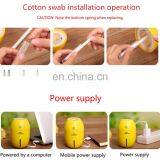 Cool Mist Humidifier 180ml Mini Portable Night Light Air Humidifier Office Home Car Desktop Humidifier for Baby Kids thumbnail-4