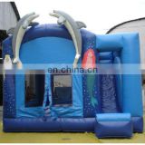 Inflatable dolphin bouncer Slide,Inflatable Jumper Slide, inflatable jump slide