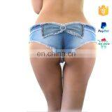 2016 Latest Plus Size Sexy Denim Short Shorts thumbnail-1