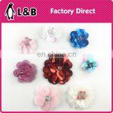 3D Flower Sequin Beads PET Rose Flower Patches