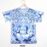 Ganesha DIVINE Hindu Lord Deity T shirt Psychedelic Unisex wear Hippie Indian Hindu Gods & Dj Art T - Shirt shirt M / L / Xl