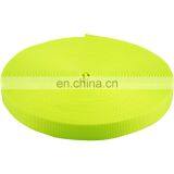 Neon Yellow Heavy Plus Nylon Webbing