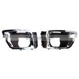 Pair L + R Chorme Fog Light Lamp Cover Trim 2014-2015 for Subaru Forester 2.0XT thumbnail-6