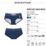 Ocean Wind Series Printed Couple Underwear, Ladies Triangle Underwear OEM / ODM thumbnail-2