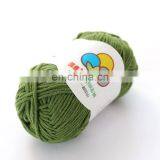 Free Sample High Quality Colored 100% Cotton Yarn for DIY Knitting thumbnail-4