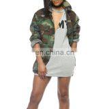 TWOTWINSTYLE Korean Hit Color Women's Jacket Long Sleeve Oversized Loose Coat Female thumbnail-3