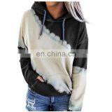Autumn/winter European and American Women's Blouse Loose Tie-dye Printed Long Sleeve Hoodie Sweatshirts thumbnail-4