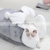 Pets Sleep Zone Cuddle Cave Soft Cat Bed Washable Cuddle Cave Pet Bed, thumbnail-6