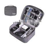 Double Layer Travel Data Cable Organizer Storage Bag thumbnail-2