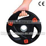China Factory Price Weight Lifting Iron Rubber Weight Plate/barbell Plate thumbnail-6