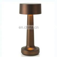 Artificial Intelligent Aluminum Decoration Dimmable by Touch Wireless Metal Table Modern Lamps thumbnail-3