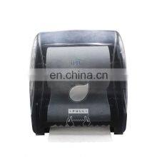 Mechanical Auto-Cut Roll Towel Dispenser Manual Plastic Paper Towel Roll Dispenser thumbnail-2