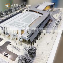 Boutique model making led lighting white color scale house model
