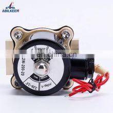 2W200-20 DC12/24V Normally Closed Type Direct Acting AC36/110/220/380V Electric Brass Solenoid Valve Price For Water thumbnail-3