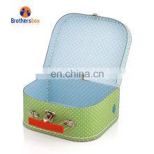 Recyclable Feature and Paper Material toy children cardboard suitcase