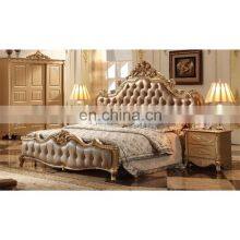 Luxury Italian Bedroom Set Furniture King Size Modern Bed thumbnail-3